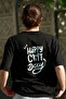 Unisex 100% Cotton Printed Oversize T-shirt Written T-Shirt
