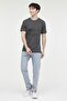 ML GANON 11WSH182 4FX Anthracite Men's Short Sleeve T-Shirt - 3