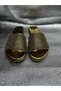 Gold Colored Stone Slippers - 4