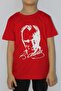Unisex Kids Red Ataturk Printed T-shirt - 5