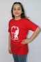 Unisex Kids Red Ataturk Printed T-shirt - 4