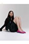 Genuine Leather Fuchsia Ballet Shoes - 2
