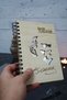 Mustafa Kemal Atatürk Wooden Schedule Book - Infinite Agenda - Daily Planner (PLANING BOOK) A5
