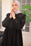 2079 Baby Collar Dress Black - 2