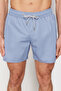 Açık Mavi Basic Standart Boy Deniz Şortu TMNSS20DS0023 - 3
