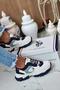 TRACKY 4FX Women's White Sneakers-White - 4