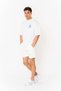 Leave Oversize T-Shirt Men - White - 5