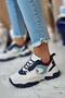 TRACKY 4FX Women's White Sneakers-White - 3