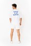 Leave Oversize T-Shirt Men - White - 6