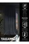 HIGH QUALITY LEAD GRAY BLACKOUT FON CURTAIN EXTRAFOR WITH STRING SINGLE WING DARK TOUCH SERIES - 3
