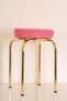 4 Piece Colorful Thai-3 Feather Gold Octopus Stool Kitchen Stool Iron Stool - 4