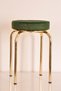 4 Piece Colorful Thai-3 Feather Gold Octopus Stool Kitchen Stool Iron Stool - 5