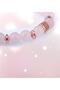 Certified Natural Stone Bracelet - Rose Quartz - 5
