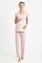 Soft Textured Maternity Pajama Set