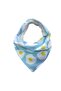 Liquid-Proof Double-Way Baby Drool Scarf And Feeding Bib