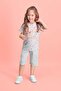 Girl's Gray Pajama Set