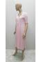 Nikita Maternity Lace Nightgown Dressing Gown Set Pink - 2