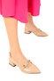 Skin Patent Leather Women's Classic Heeled Shoes 19106