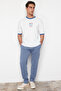 Basic Blue Sweatpants - TMNSS24EA00008 - 2