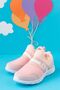 Tedy Guaranteed Unisex Kids Laceless Comfortable Flexible Daily Sneaker Sports Shoes Pink