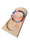8 Colors Mixed Natural Agate stone bracelet mixed color agate stone hematite stone bracelet - 7