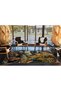 Tiger Animal Patterned Woven Base Carpet Miravip396 - 3