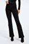 Black High Waist Lycra Spanish Jean Trousers