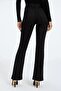 Black High Waist Lycra Spanish Jean Trousers - 5