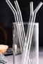 6-Piece Glass Pipette Thermosilicate (Heat Resistant) 1St Quality Glass Straw - 2
