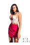 Printed Corset Bra Set