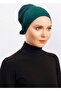 Breathable Hijab Cap - Tulle Fabric on the Back Clima Fit Cap - St 227 Emerald - 2