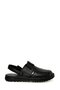 107397 Black Genuine Leather Orthopedic Men's Sandals - 2