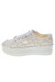 White Bridal Sneakers - Comfortable and Stylish Design with Three-dimensional Appliques and Pearl Decorations 5cm - 4