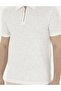 Ecru Slim Fit T-Shirt ELIFFU BUTIKHOME - 6