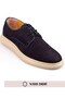 100% Nubuck Leather, High-Sole, Men's Shoes - 6