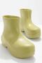 Khaki PVC Women's Boots & Bootie K02819300023 - 2