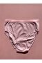 Corded Cotton Lycra 4-Piece Women's Triangle Bato Panties (Ecru-Pink-Blue-Green) - 5