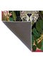 Green Leaf Tiger Patterned Woven Base Carpet Miravip391 - 5