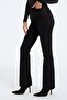 Black High Waist Lycra Spanish Jean Trousers - 3