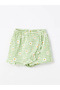 LCW baby Crew Neck Short Sleeve Printed Baby Girl T-shirt and Shorts Skirt 2 Pieces Set Mrglobal - 3