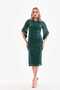 Sequin Embellished Midi Length Evening Dress - 2