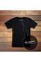 19 May Atatürk Silhouette Printed Black T-Shirt - 2