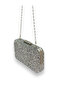 Silver Stone Evening Bag Evening Bag Engagement Wedding Bag Handmade Bag Chain Bag - 8