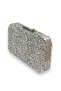 Silver Stone Evening Bag Evening Bag Engagement Wedding Bag Handmade Bag Chain Bag - 3