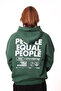 People Oversize Hoodie Men's - Green