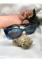 Keds Cat Eye Blue Black Patterned Women's Sunglasses - 4