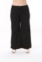 Wide Leg Gabardine Trousers - 8