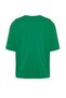Green Oversize/Wide Cut Dinosaur Embroidered 100% Cotton T-Shirt TMNSS23TS00243 TMNSS23TS00243 - 8