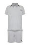 Gri Regular/Normal Kesim Dokulu Kumaş Etiketli Polo Yaka Eşofman Takımı TMNSS23EM00003 - 7