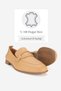 WOMEN'S NUDE COLOR GENUINE NATURAL LEATHER NUMBER 36-41 SHOES - 3